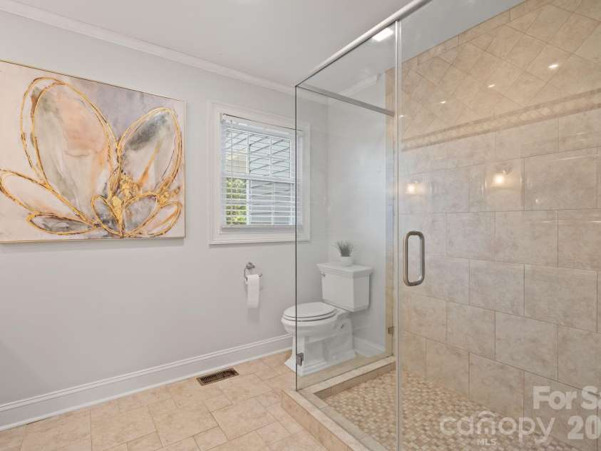 2593 Birdie Lane, Conover, NC 28613.  MLS# CAR4418169, YatesRealty ID 49381. Primary Bath with heated floors