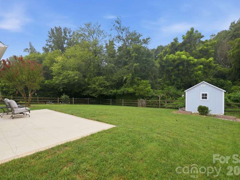4828 Mossy Cup Lane, Monroe, NC 28110.  MLS# CAR4411913, YatesRealty ID 49386. Private Backyard4828 Mossy Cup Lane, Monroe, NC 28110