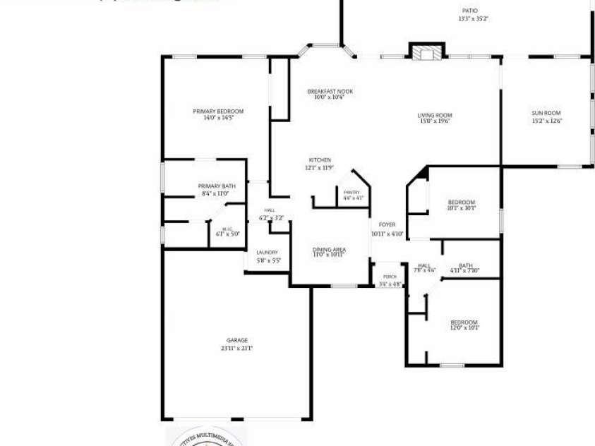 739 Oakbluff Circle, Charlotte, NC 28216.  MLS# CAR4416237, YatesRealty ID 49388. Floorplan