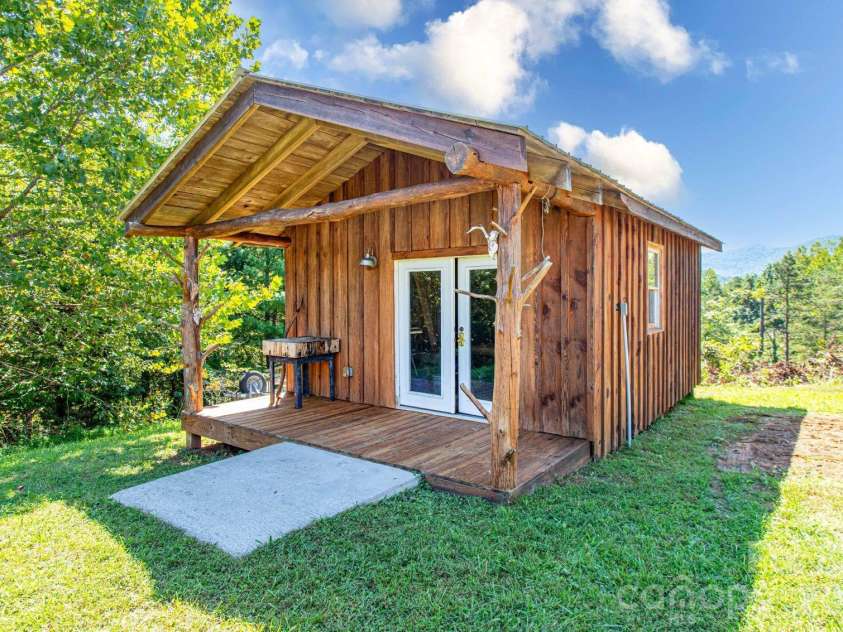 891 Logans Ridge Road, Marshall, NC 28753.  MLS# CAR4411143, YatesRealty ID 49403. Detached storage