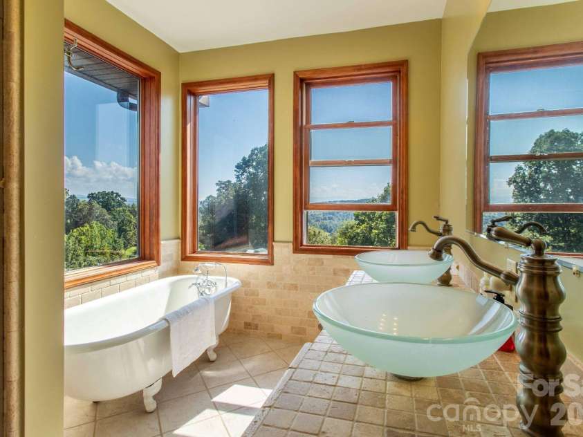 891 Logans Ridge Road, Marshall, NC 28753.  MLS# CAR4411143, YatesRealty ID 49403. Primary Bath on upper level