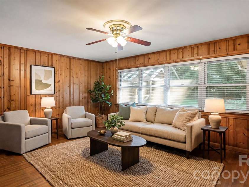 41 Elm Street, Badin, NC 28009.  MLS# CAR4402838, YatesRealty ID 49405. Virtually Staged Den or Dining Room