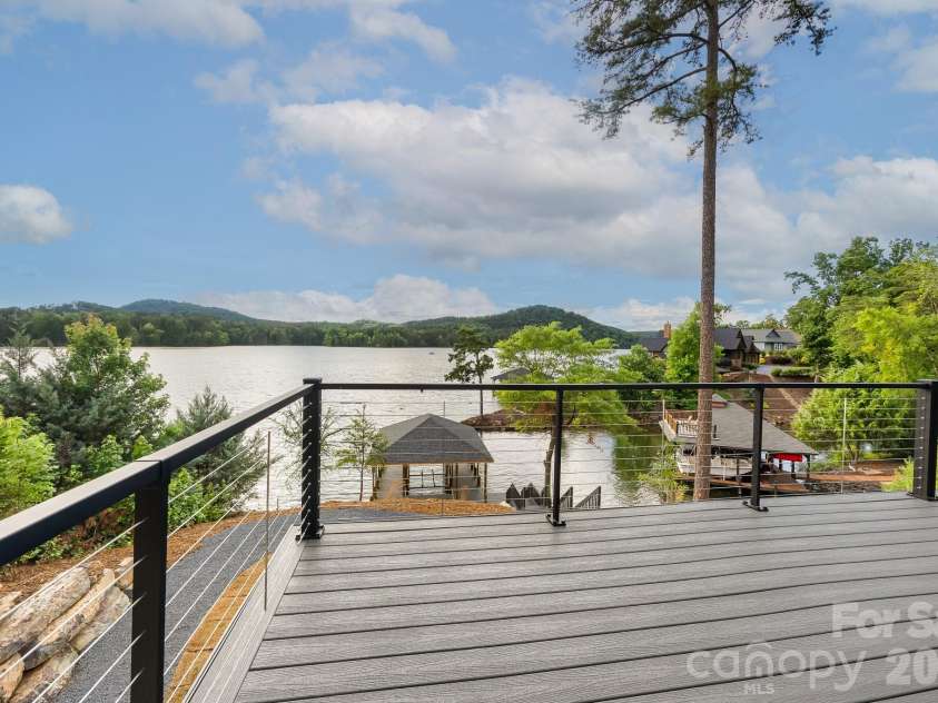 200 Ridge Road, Troy, NC 27371.  MLS# CAR4422497, YatesRealty ID 49417. Rear Deck