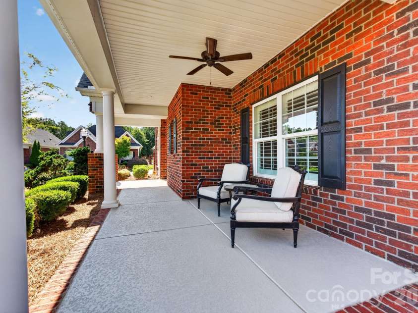 746 Balfe Drive, Rock Hill, SC 29732.  MLS# CAR4422165, YatesRealty ID 49418. Rocking Chair Front Porch