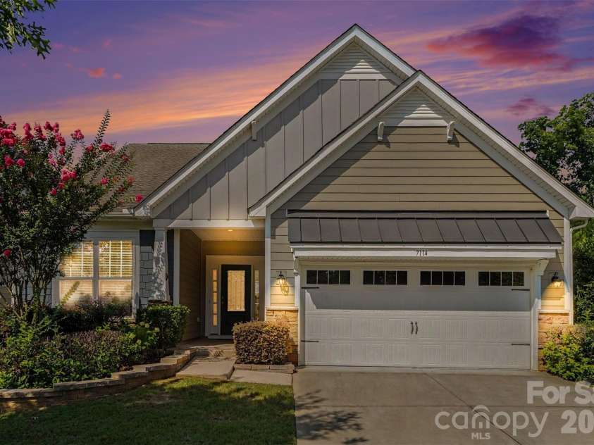 7114 Sunset Crater Place, Lancaster, SC 29720.  MLS# CAR4419131, YatesRealty ID 49425. Front Exterior