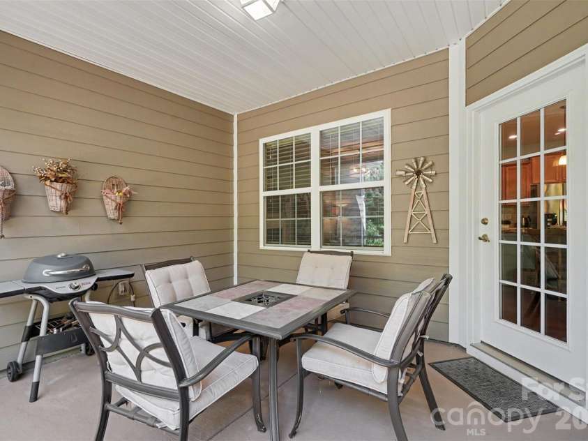 7114 Sunset Crater Place, Lancaster, SC 29720.  MLS# CAR4419131, YatesRealty ID 49425. Screen-In Back Porch