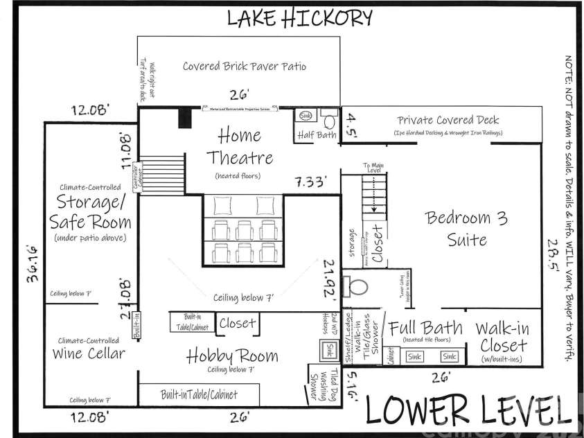 4023 8th Street Court, Hickory, NC 28601.  MLS# CAR4418532, YatesRealty ID 49426. 