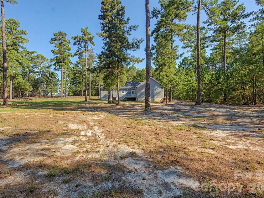 112 Jimmy Street, Candor, NC 27229.  MLS# CAR4422559, YatesRealty ID 49436. Back Yard