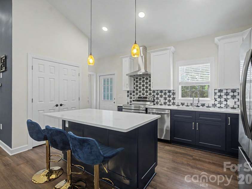 112 Jimmy Street, Candor, NC 27229.  MLS# CAR4422559, YatesRealty ID 49436. Kitchen