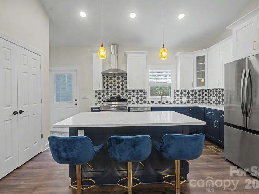 112 Jimmy Street, Candor, NC 27229.  MLS# CAR4422559, YatesRealty ID 49436. Kitchen