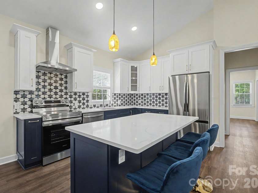 112 Jimmy Street, Candor, NC 27229.  MLS# CAR4422559, YatesRealty ID 49436. Kitchen