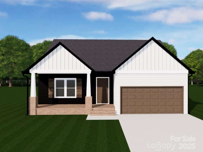 143 Tranquility Lane, Harmony, NC 28634.  MLS# CAR4212002, YatesRealty ID 4944. EXTERIOR RENDERING ONLY