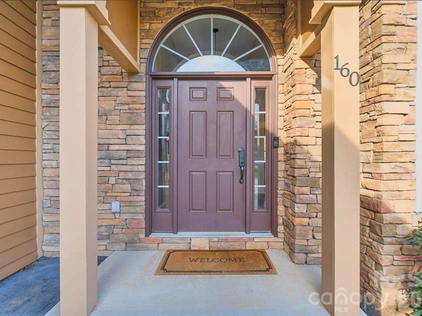 160 Fairway Falls Road, Mills River, NC 28759.  MLS# CAR4353536, YatesRealty ID 4944. Inviting covered front entry porch