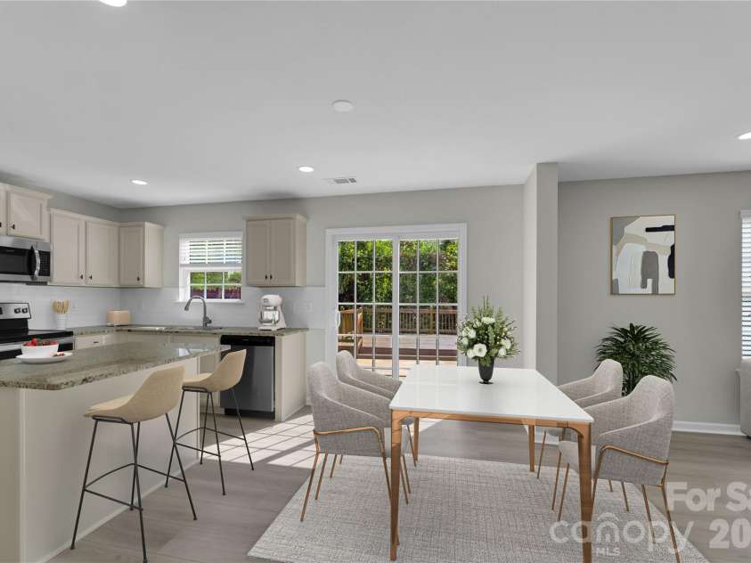 3636 Alexander Forest Drive, Charlotte, NC 28269.  MLS# CAR4421592, YatesRealty ID 49441. Virtually Staged