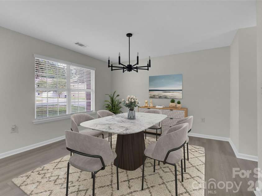 3636 Alexander Forest Drive, Charlotte, NC 28269.  MLS# CAR4421592, YatesRealty ID 49441. Virtually Staged