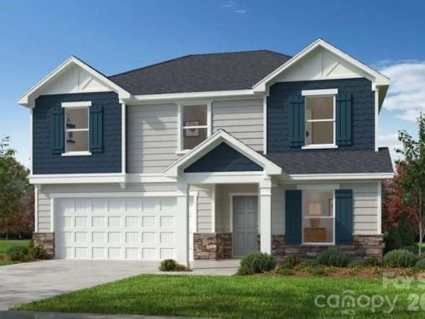 1819 Quiet Woods Road, Monroe, NC 28110.  MLS# CAR4422627, YatesRealty ID 49459. Rendering of front elevation of home available - Please confirm features/colors with onsite Sales Counselor