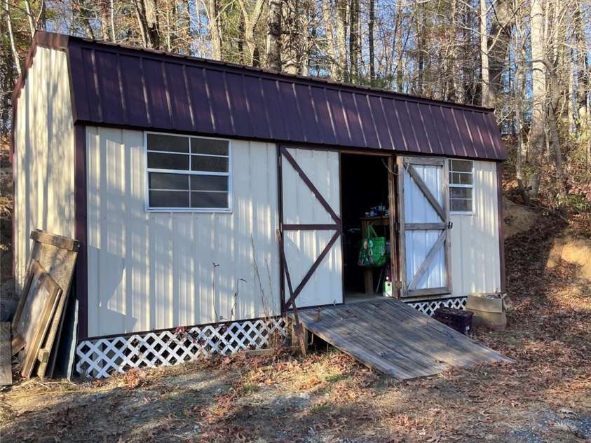 3265 Revere Road, Marshall, NC 28753.  MLS# CAR4403853, YatesRealty ID 49481. Workshop with Electric!