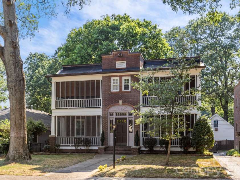 1707 Club Road, Charlotte, NC 28205.  MLS# CAR4422681, YatesRealty ID 49482. 