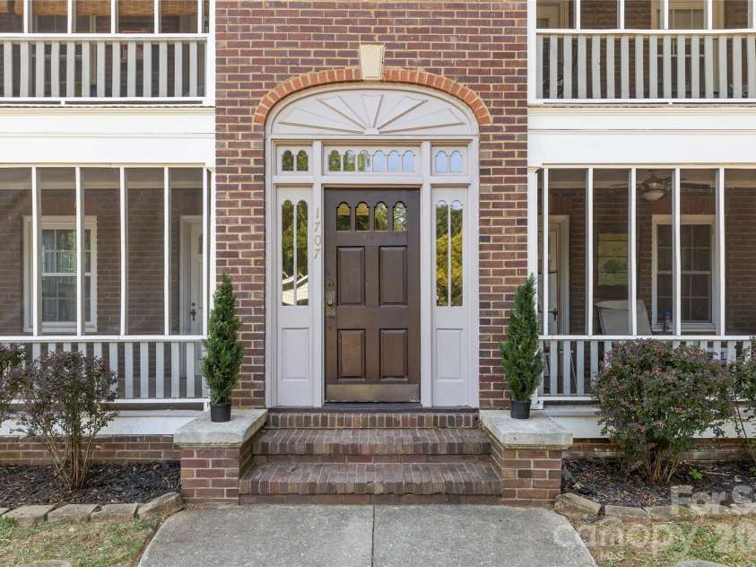 1707 Club Road, Charlotte, NC 28205.  MLS# CAR4422681, YatesRealty ID 49482. 