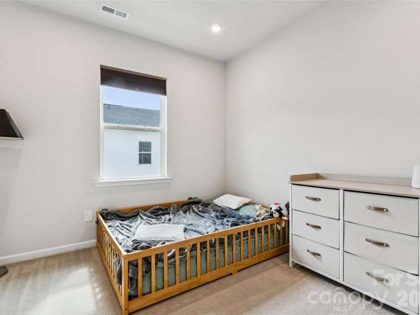 3132 Hutton Gardens Lane, Charlotte, NC 28269.  MLS# CAR4422591, YatesRealty ID 49489. Bedroom 3