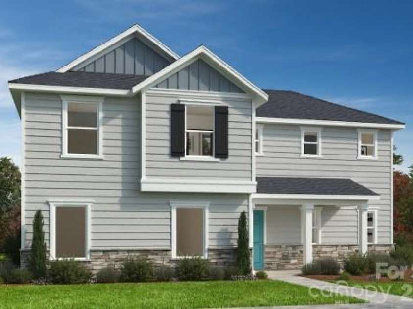 317 Barnstable Drive, Monroe, NC 28110.  MLS# CAR4422649, YatesRealty ID 49490. Rendering of home's elevation - please confirm selections/colors with onsite Sales Counselor.