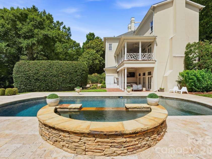 2611 Oakmeade Drive, Charlotte, NC 28270.  MLS# CAR4416855, YatesRealty ID 49493. Pool