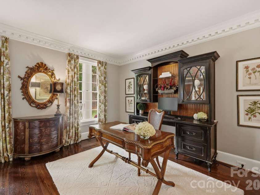 2611 Oakmeade Drive, Charlotte, NC 28270.  MLS# CAR4416855, YatesRealty ID 49493. Study