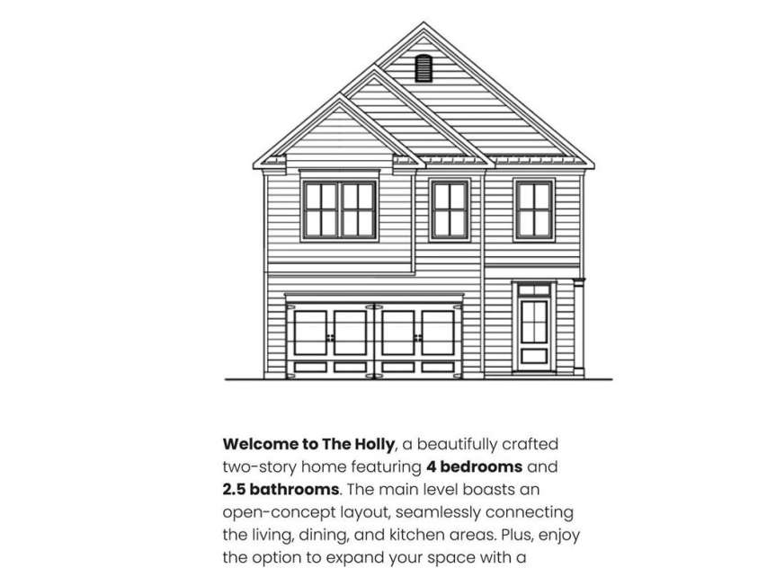 1531 Lisbon Lane, Charlotte, NC 28269.  MLS# CAR4422744, YatesRealty ID 49502. Holly Elevation A