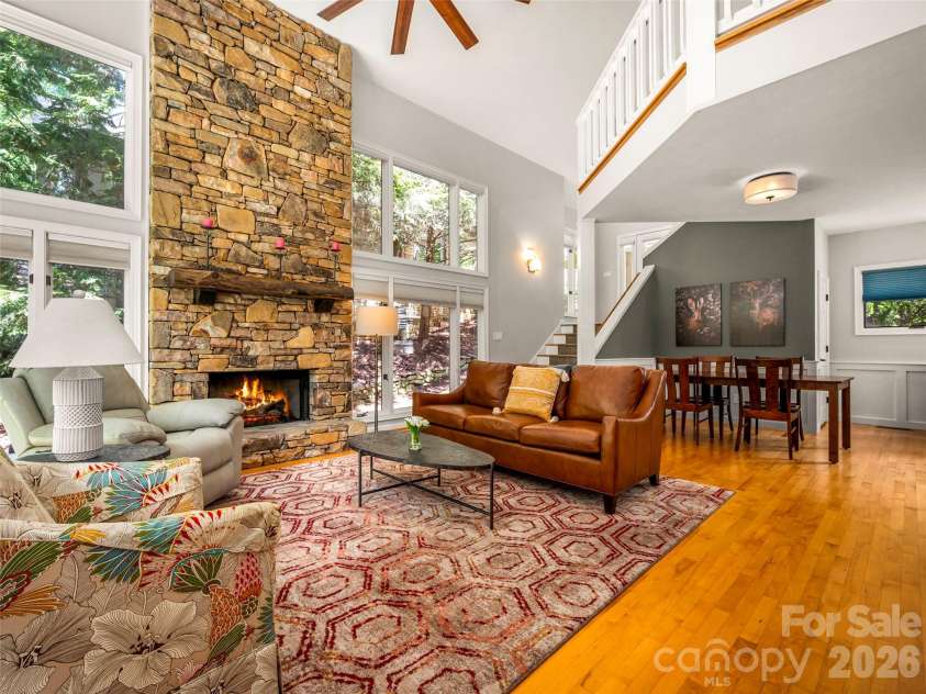1003 Indian Cave Road, Hendersonville, NC 28739.  MLS# CAR4422087, YatesRealty ID 49508. 