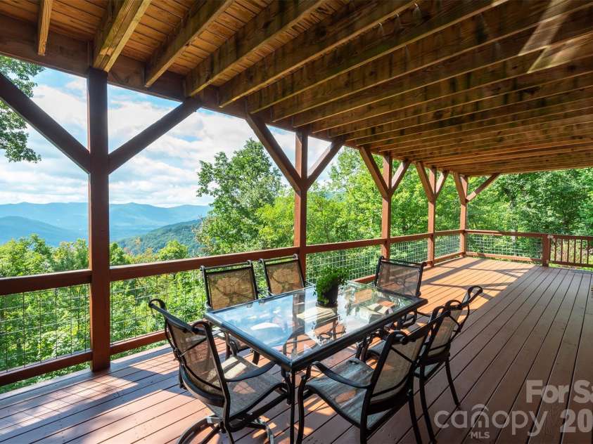 30 Wedgewood Terrace, Black Mountain, NC 28711.  MLS# CAR4421257, YatesRealty ID 49551. Lower Level Deck