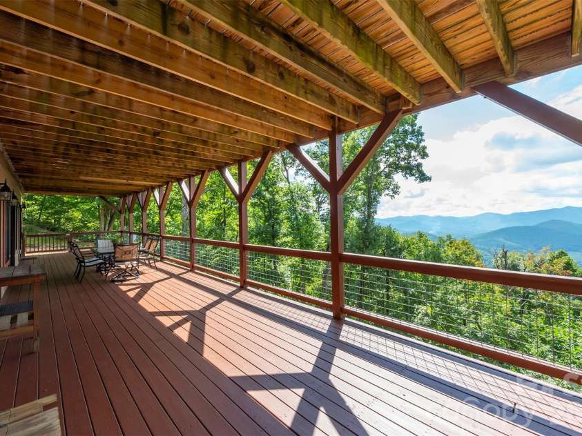 30 Wedgewood Terrace, Black Mountain, NC 28711.  MLS# CAR4421257, YatesRealty ID 49551. Lower Level Deck