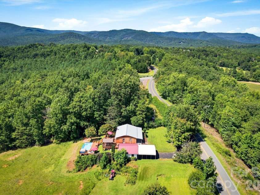 7693 Mountain Institute Road, Nebo, NC 28761.  MLS# CAR4418624, YatesRealty ID 49560. 