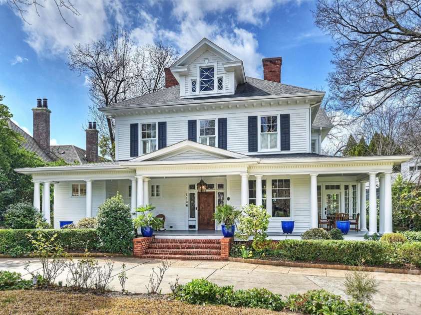 1136 Queens Road, Charlotte, NC 28207.  MLS# CAR4417695, YatesRealty ID 49563. 