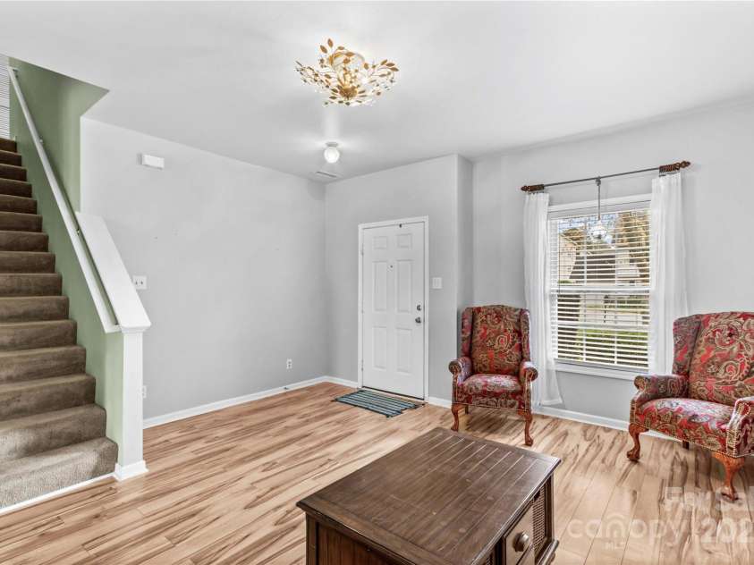 120 Vermillion Loop, Statesville, NC 28625.  MLS# CAR4243464, YatesRealty ID 4957. Looking back at front door