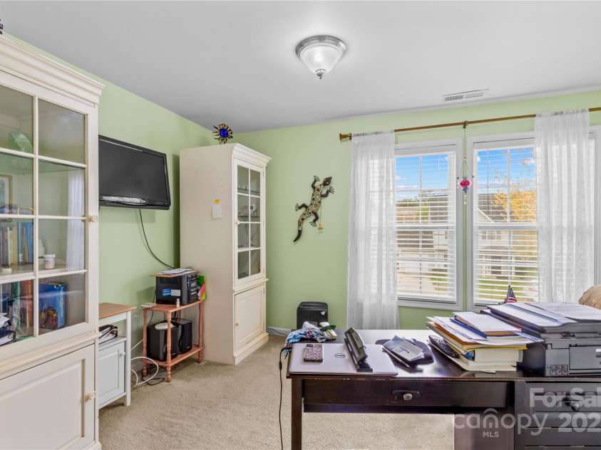 120 Vermillion Loop, Statesville, NC 28625.  MLS# CAR4243464, YatesRealty ID 4957. Secondary Bedroom being used as an office