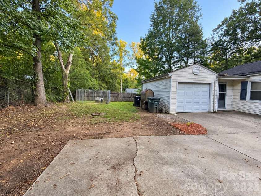 154 Shamrock Street, Concord, NC 28025.  MLS# CAR4421118, YatesRealty ID 49574. Backyard