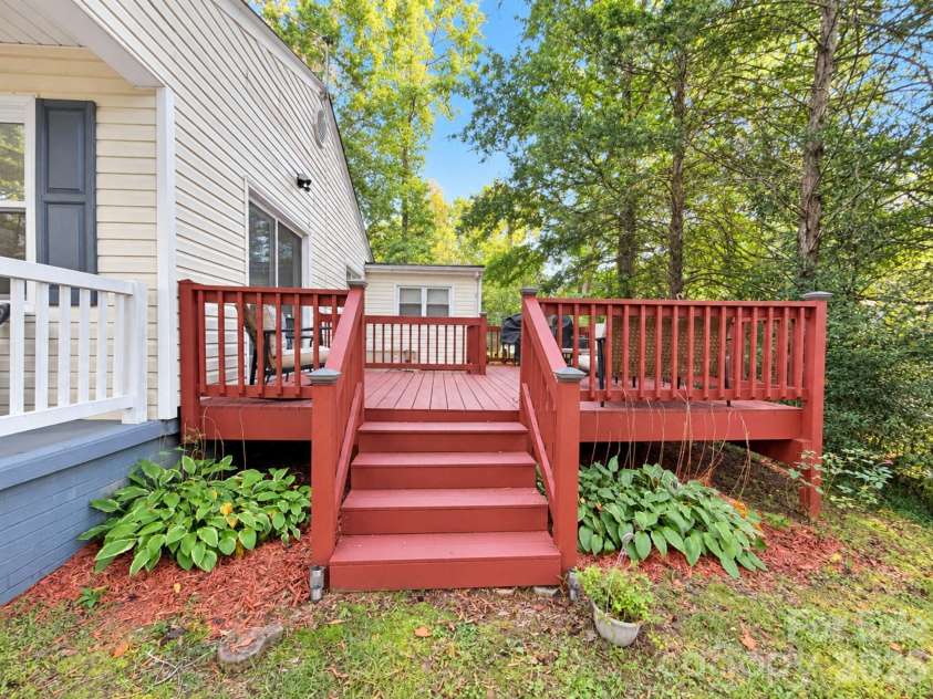 154 Shamrock Street, Concord, NC 28025.  MLS# CAR4421118, YatesRealty ID 49574. Side Deck