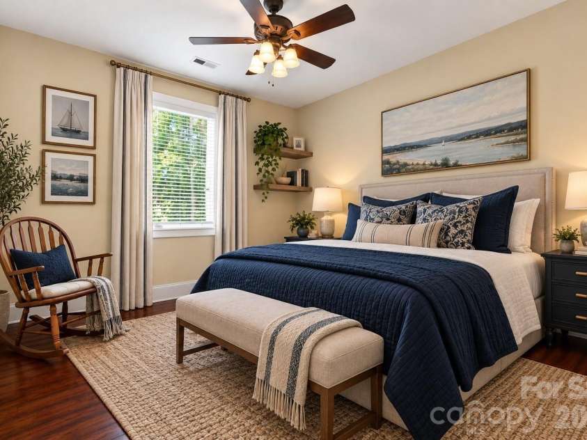 108 Washam Road, Mooresville, NC 28117.  MLS# CAR4420432, YatesRealty ID 49584. Bedroom 3 virtually staged