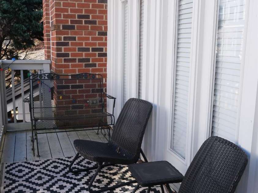 930 Gracie Way, Charlotte, NC 28204.  MLS# CAR4405829, YatesRealty ID 49591. Back Deck