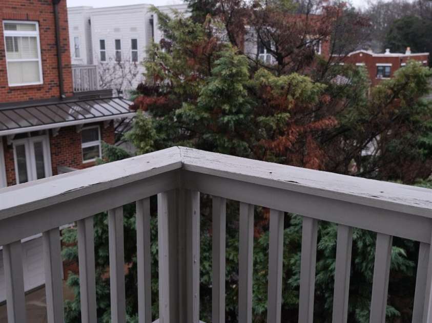 930 Gracie Way, Charlotte, NC 28204.  MLS# CAR4405829, YatesRealty ID 49591. Front Deck