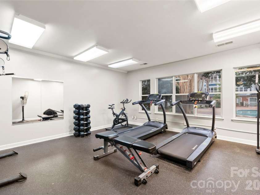 509 Graham Street, Charlotte, NC 28202.  MLS# CAR4333600, YatesRealty ID 4960. Community Fitness center