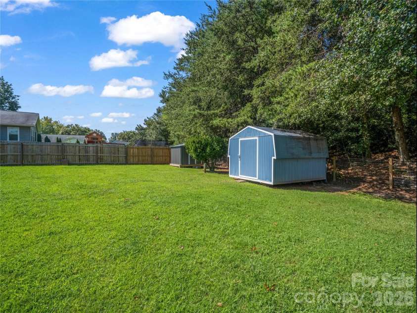 123 College Manor Drive, Shelby, NC 28152.  MLS# CAR4421019, YatesRealty ID 49604. Storage Building