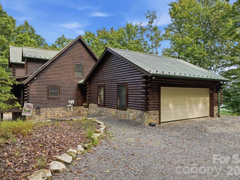 2235 Buck Mountain Road, Purlear, NC 28665.  MLS# CAR4422892, YatesRealty ID 49609. Detached Two Car Garage