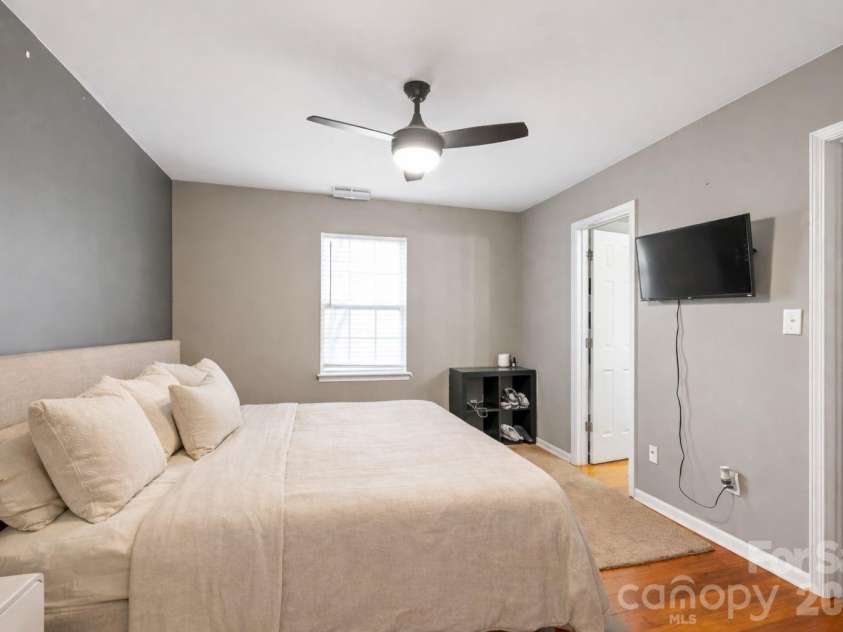 5804 Crosswinds Court, Indian Trail, NC 28079.  MLS# CAR4355860, YatesRealty ID 4961. Primary Bedroom - Decor Virtually Enhanced