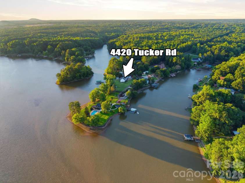 4420 Tucker Road, Belmont, NC 28012.  MLS# CAR4398600, YatesRealty ID 49629. Located on Peninsula