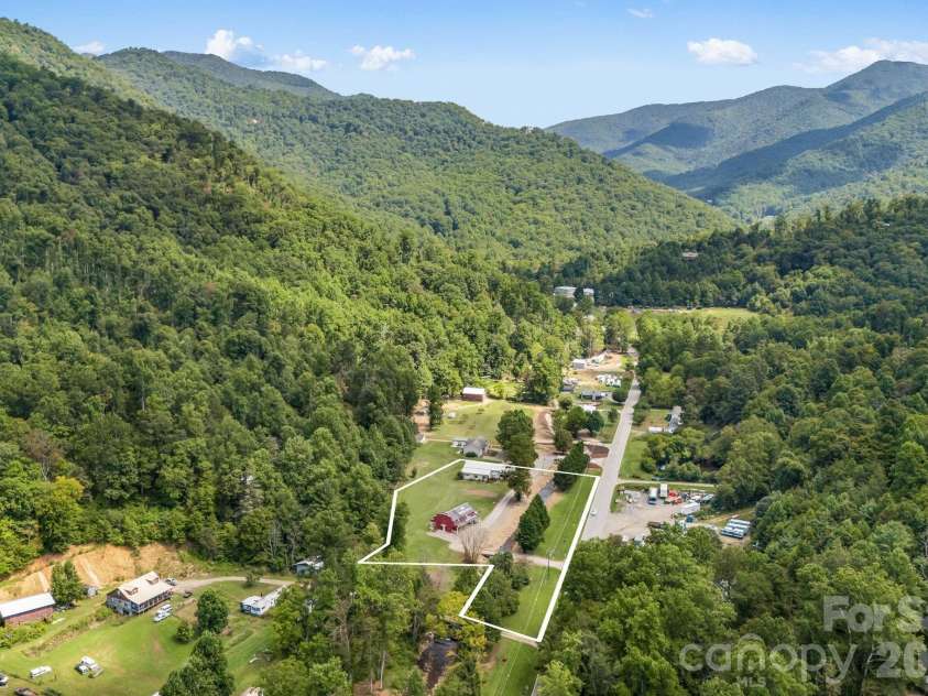 632 and 656 Fork Road, Barnardsville, NC 28709.  MLS# CAR4421334, YatesRealty ID 49636. 