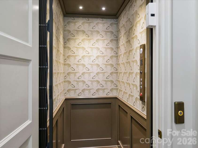 2414 Forest Drive, Charlotte, NC 28211.  MLS# CAR4420564, YatesRealty ID 49641. Elevator convenience between floors.