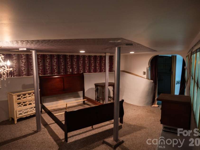 104 Ash Drive, Maggie Valley, NC 28751.  MLS# CAR4402926, YatesRealty ID 49642. Basement
