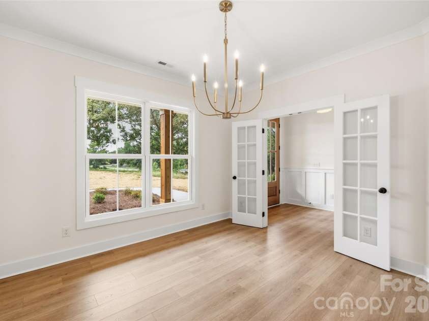 1905 Snyders store Road, Wingate, NC 28174.  MLS# CAR4422318, YatesRealty ID 49645. Dining room/office