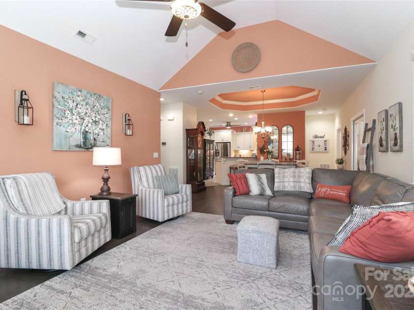 8518 Christalina Lane, Denver, NC 28037.  MLS# CAR4241394, YatesRealty ID 4965. Living room
